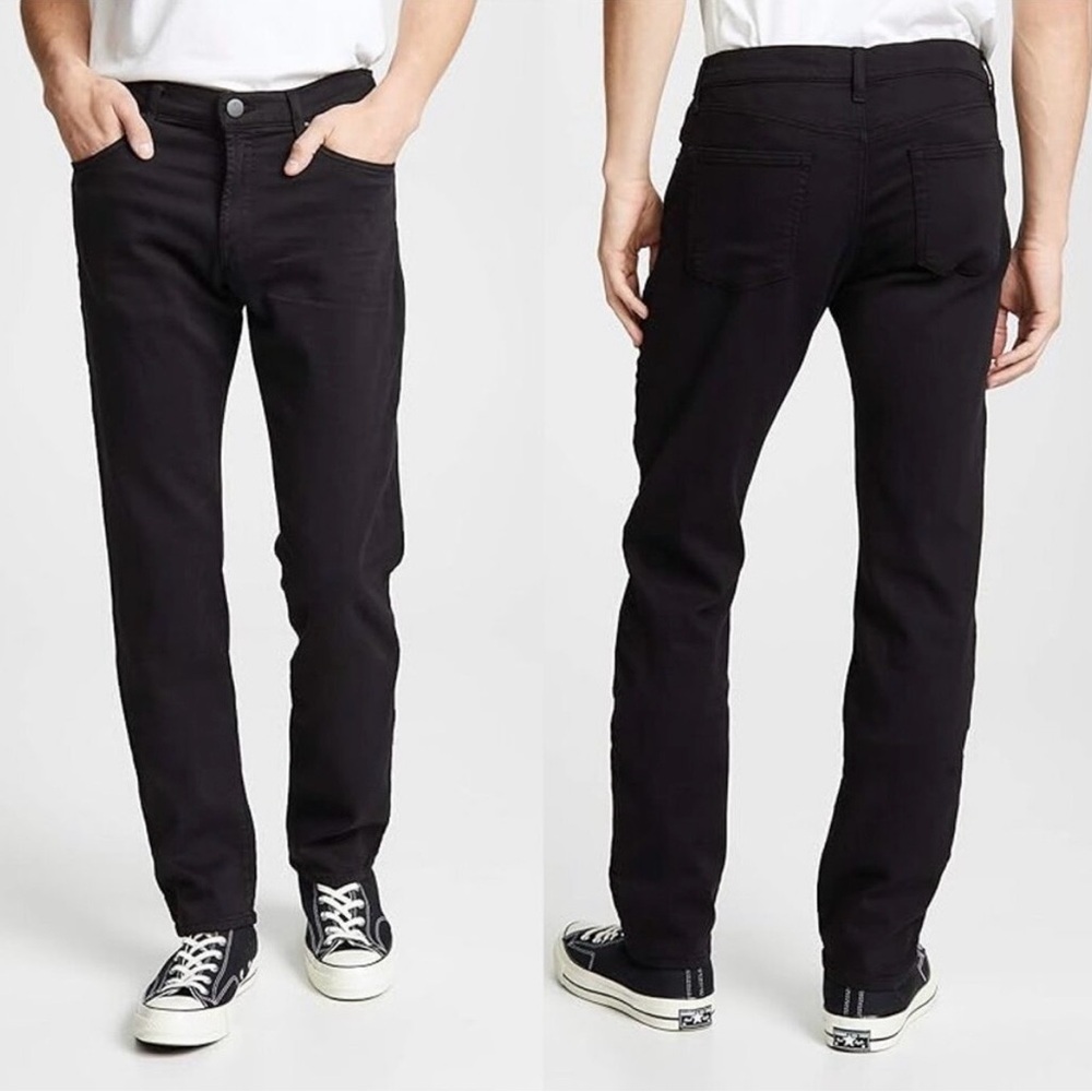 J Brand Kane Straight Fit Black Jeans - Size 31